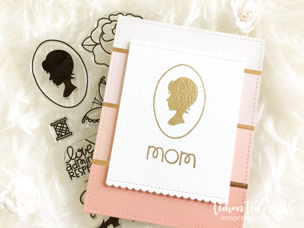 paper smooches - pretty momma handmade mother's day card
